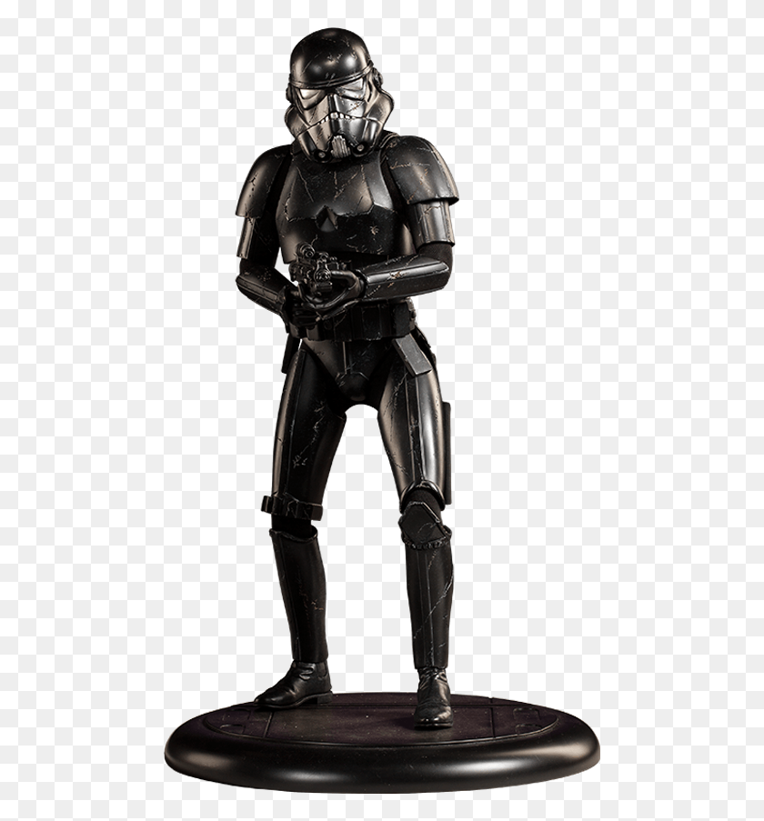 480x843 Blackhole Stormtrooper Statue Gentle Giant Black Hole Stormtrooper, Armor, Helmet, Clothing HD PNG Download