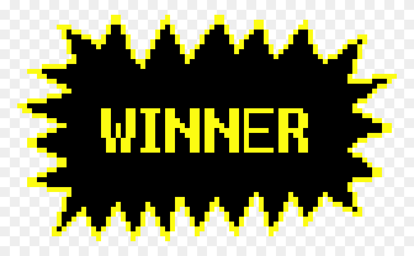 770x460 Blackjack Competition Winners Winner Pixel Art, Text, Paper, Pac Man HD PNG Download