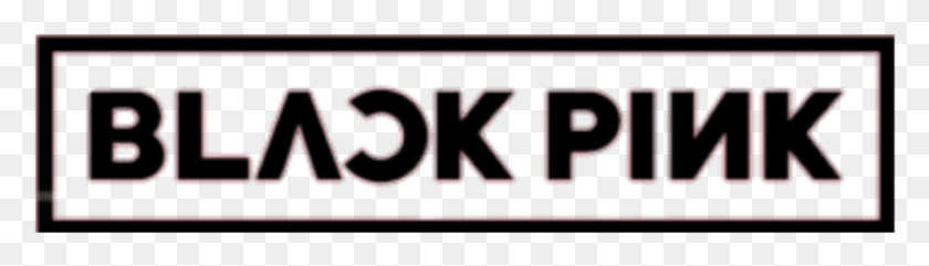 857x199 Blackpink Logo Sticker Try Hard, Text, Symbol, Vehicle HD PNG Download