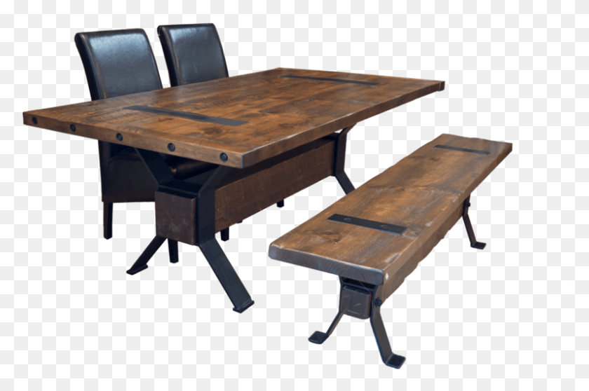 796x509 Blacksmith Table Coffee Table, Furniture, Tabletop, Wood HD PNG Download