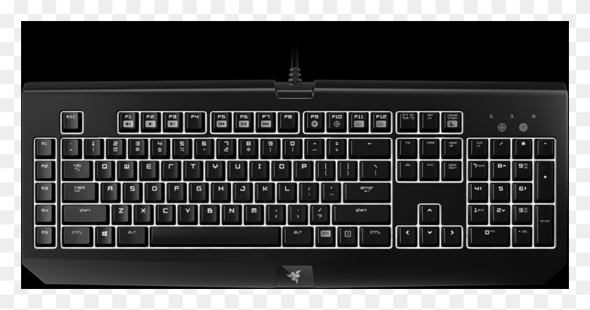 960x471 Blackwidow Chroma Keyboard Layout Razer Blackwidow Deus Ex, Computer Keyboard, Computer Hardware, Hardware HD PNG Download