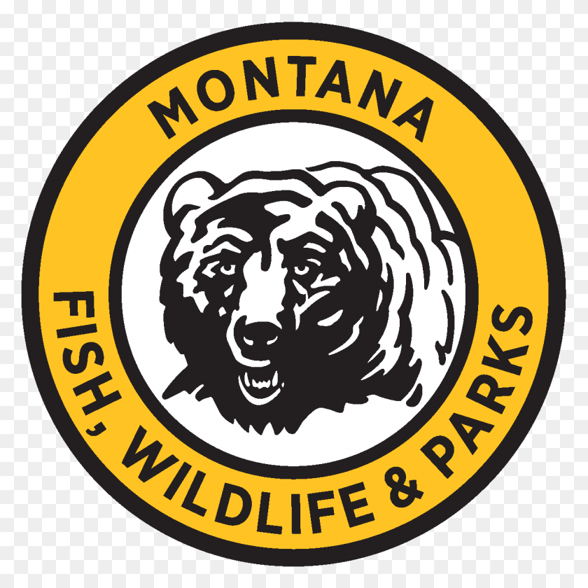 1204x1204 Blackyellowlogo Montana Fwp, Logo, Symbol, Trademark HD PNG Download