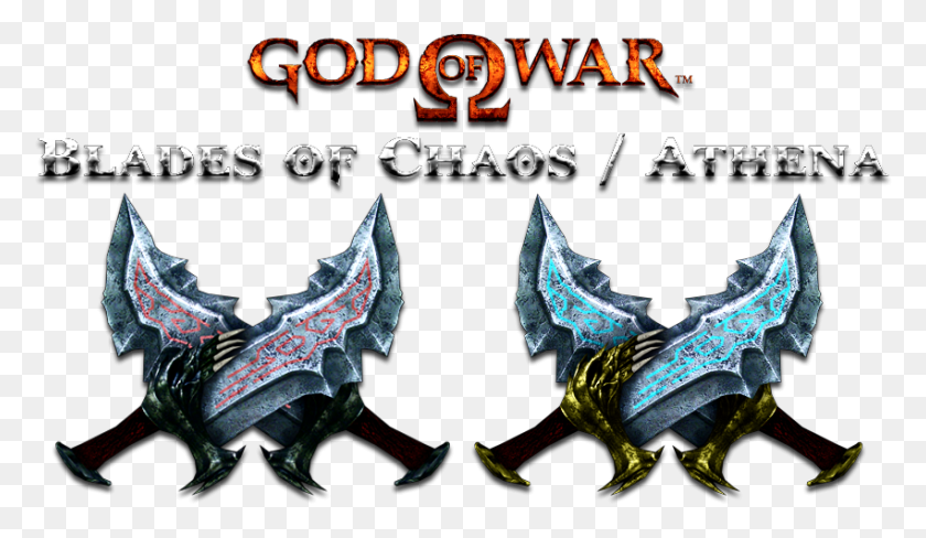 850x467 Blade Of Chaos Vs Blade Of Exile Blades Of Exile Vs Blades Of Chaos, Person, Human, Weapon HD PNG Download