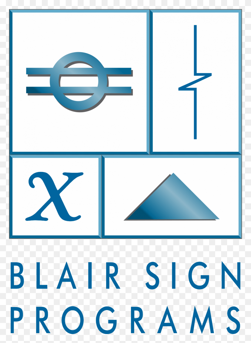 1082x1508 Blair Sign Programs Logo Sign, Text, Number, Symbol HD PNG Download