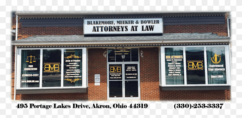 1051x474 Descargar Png Blakemore Meeker Amp Bowler Abogados En Akron Edificio Comercial, Oficina Postal, Brick, Texto Hd Png