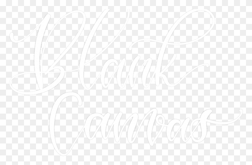 2499x1578 Blank Canvas Logo Calligraphy, Text, Handwriting, Letter HD PNG Download