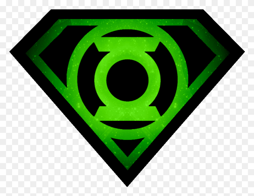 801x605 Descargar Png Escudo En Blanco Contorno A La Mitad Hábitos Lank De Unfor Instance Green Lantern Logo, Símbolo, Marca Registrada, Emblema Hd Png