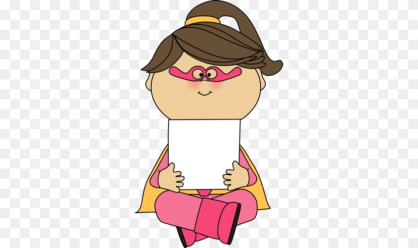 Blank Sign Kids Clipart, Person, Reading, Cartoon, Baby Transparent PNG