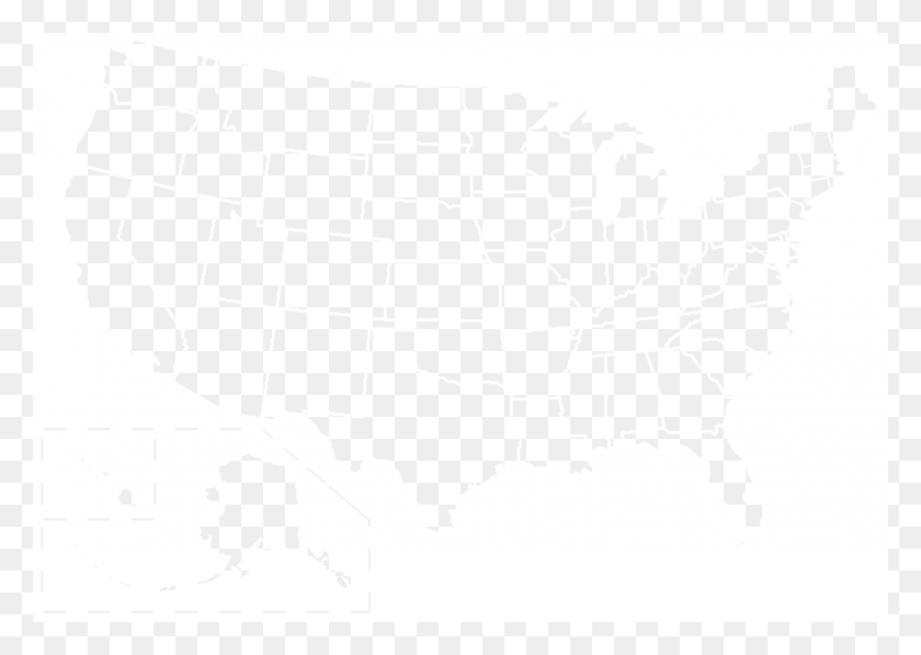 841x580 Blankmap Usa States Cover Lines Map Of Usa Black, White, Texture, Text HD PNG Download