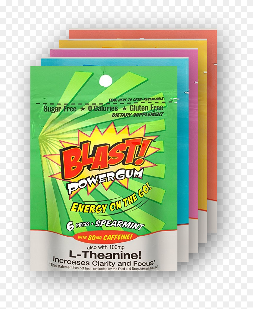 780x965 Blast Power Gum Flyer, Poster, Advertisement, Paper Descargar Hd Png