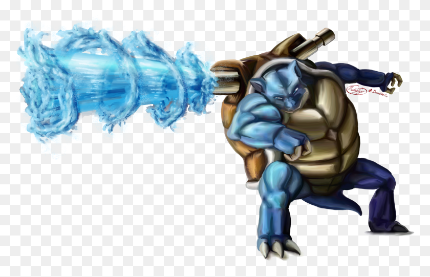4426x2734 Blastoise Hydro Pump Blastoise Hydro Pump Side HD PNG Download