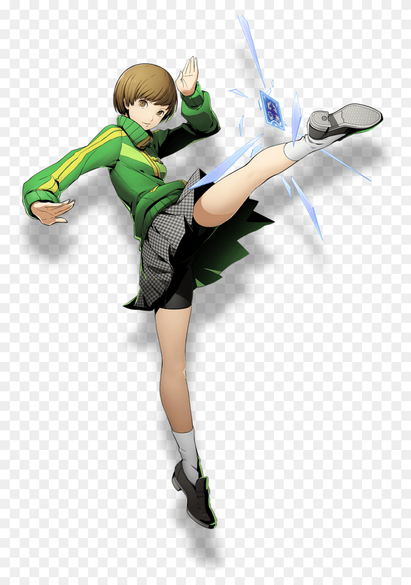 857x1249 Blazblue Cross Tag Battle Image Chie Cross Tag Battle, Person, Human, Clothing HD PNG Download
