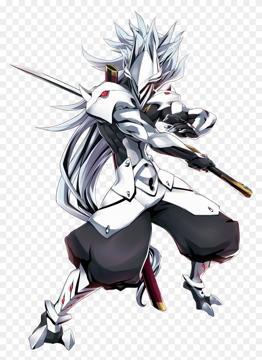 1200x1678 Blazblue Hakumen, Comics, Book, Manga HD PNG Download