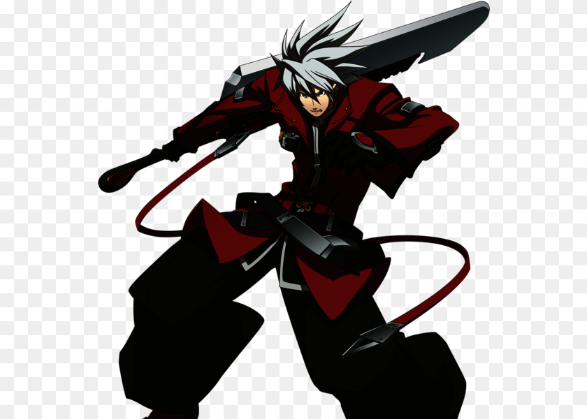 Blazblue Ragna The Bloodedge, Adult, Male, Man, Person Sticker PNG