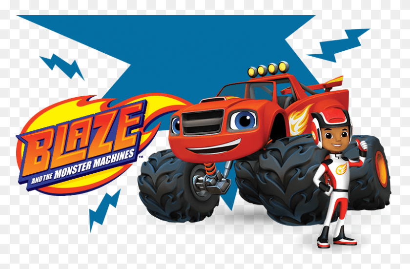 788x497 Blaze And Monster Machines, Wheel, Machine, Vehicle HD PNG Download