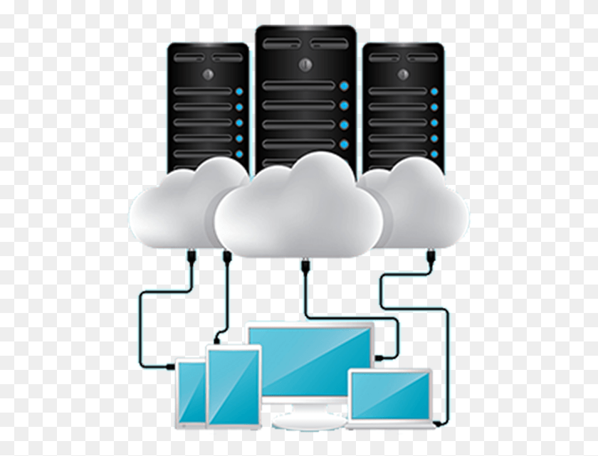 485x581 Blazing Fast Cloud Servers Cloud Computing, Electronics, Computer, Server HD PNG Download