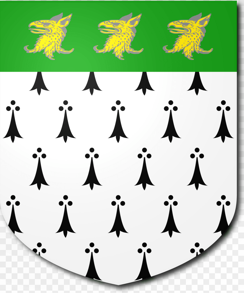 1600x1920 Blazon Of Chaplin Baronets Of The Inner Temple 1715 Clipart, Armor, Shield PNG
