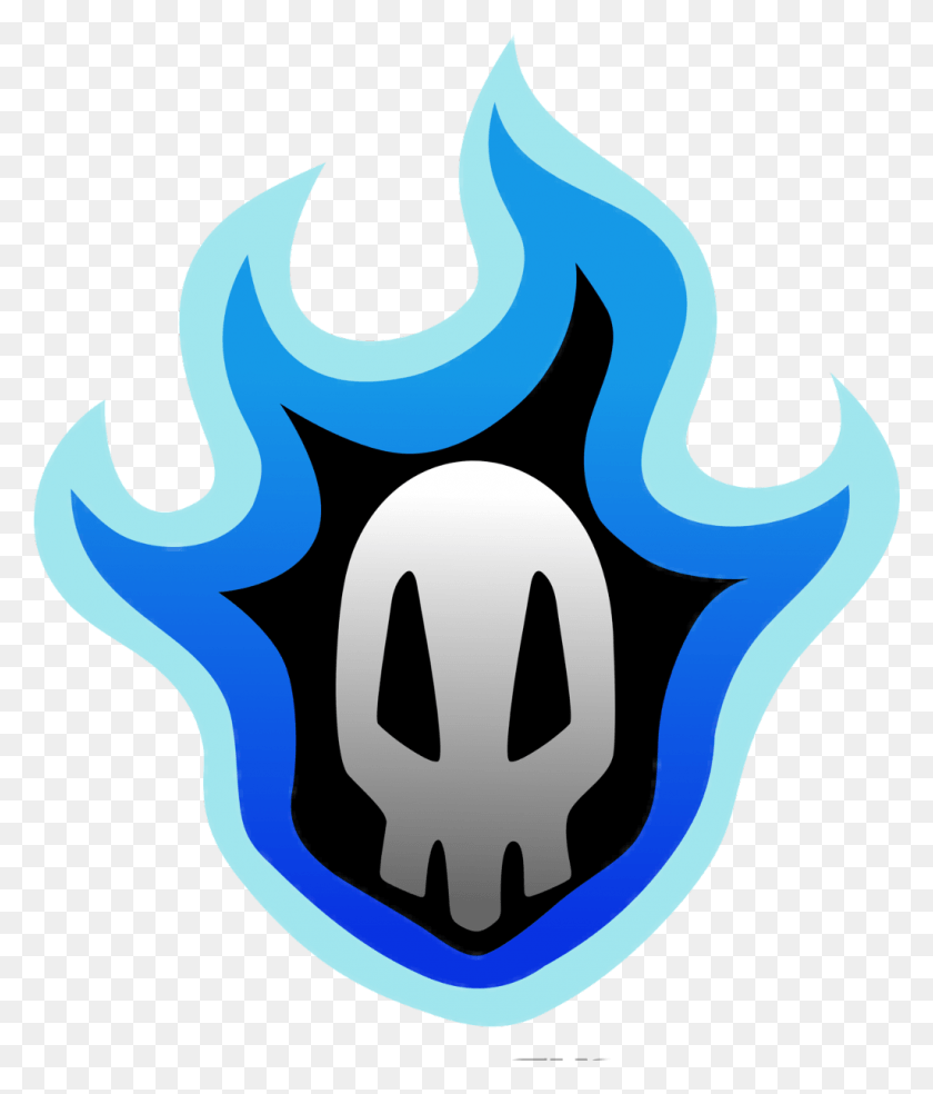 1024x1214 Bleach Logo Skull Logo Bleach, Light, Seed, Grain HD PNG Download