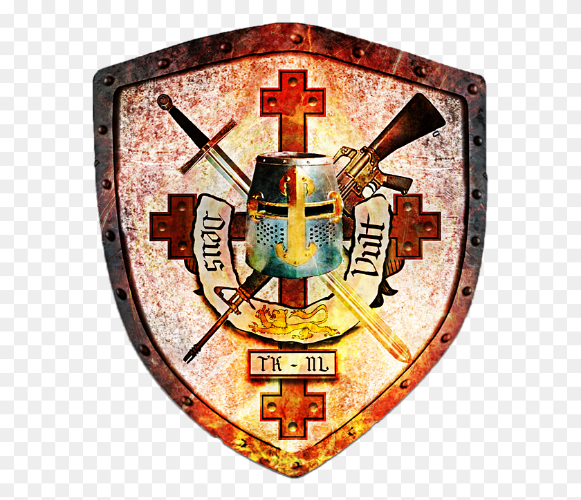 575x664 Bleed Area May Not Be Visible Art Images Of The Knights Templar, Armor, Shield, Symbol HD PNG Download