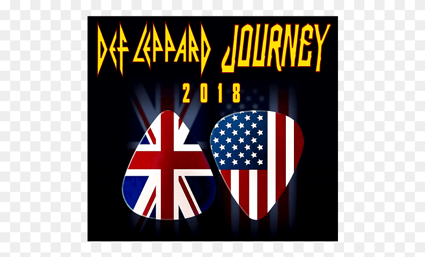 496x449 Bleed Area May Not Be Visible Def Leppard And Journey, Flag, Symbol, American Flag HD PNG Download