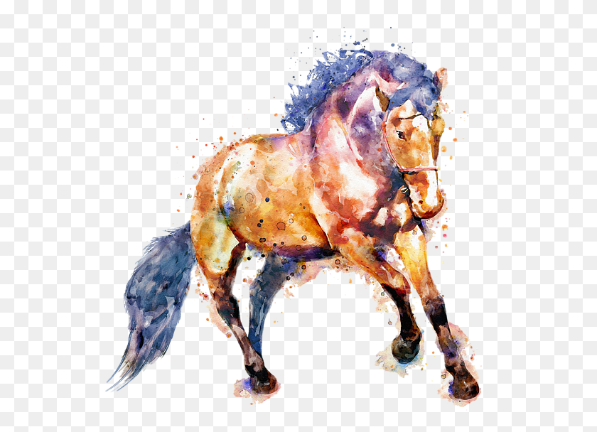 548x548 Область Кровотечения Может Быть Не Видна Marian Voicu Horse Art, Млекопитающее, Животное, Костер Hd Png Скачать