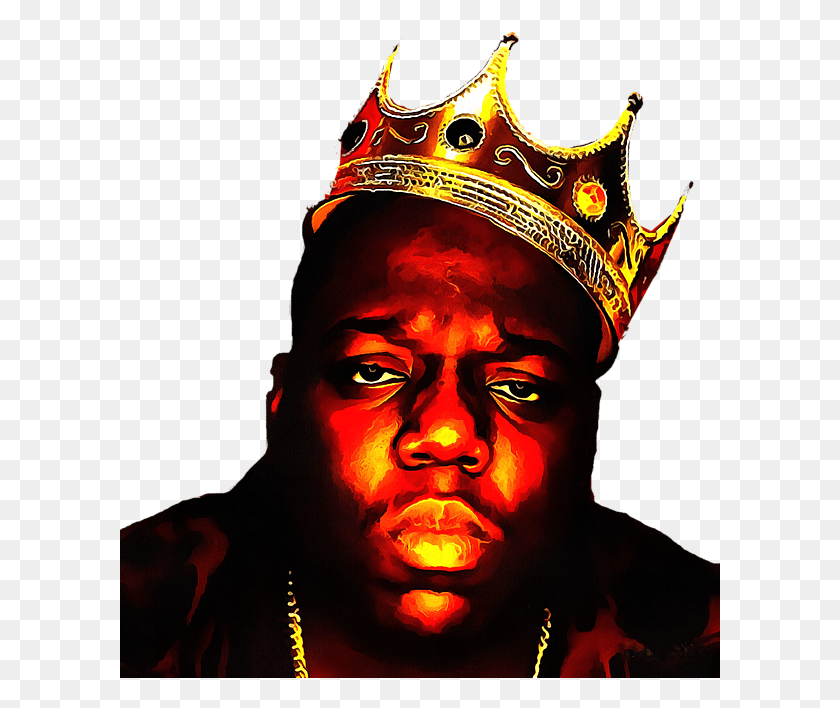 601x648 Bleed Area May Not Be Visible Notorious Big Portrait, Person, Human, Accessories HD PNG Download