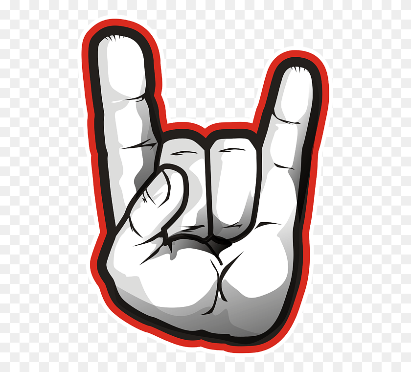 523x700 Bleed Area May Not Be Visible Sign Of The Horns, Hand, Fist, Clothing HD PNG Download