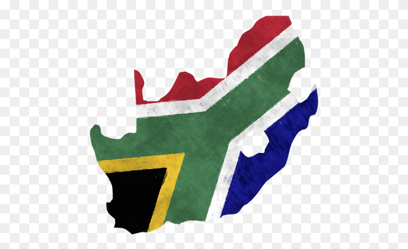 473x453 Bleed Area May Not Be Visible South Africa Map Flag, Leaf, Plant, Symbol HD PNG Download