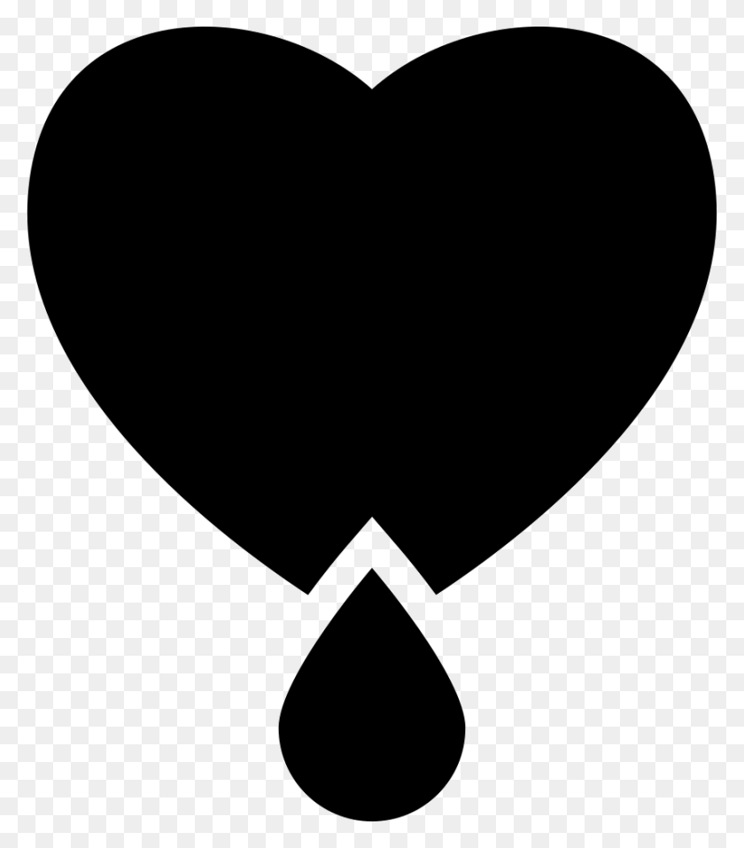 852x980 Bleeding Heart Comments Bleeding Heart Logo, Heart, Stencil, Balloon HD PNG Download
