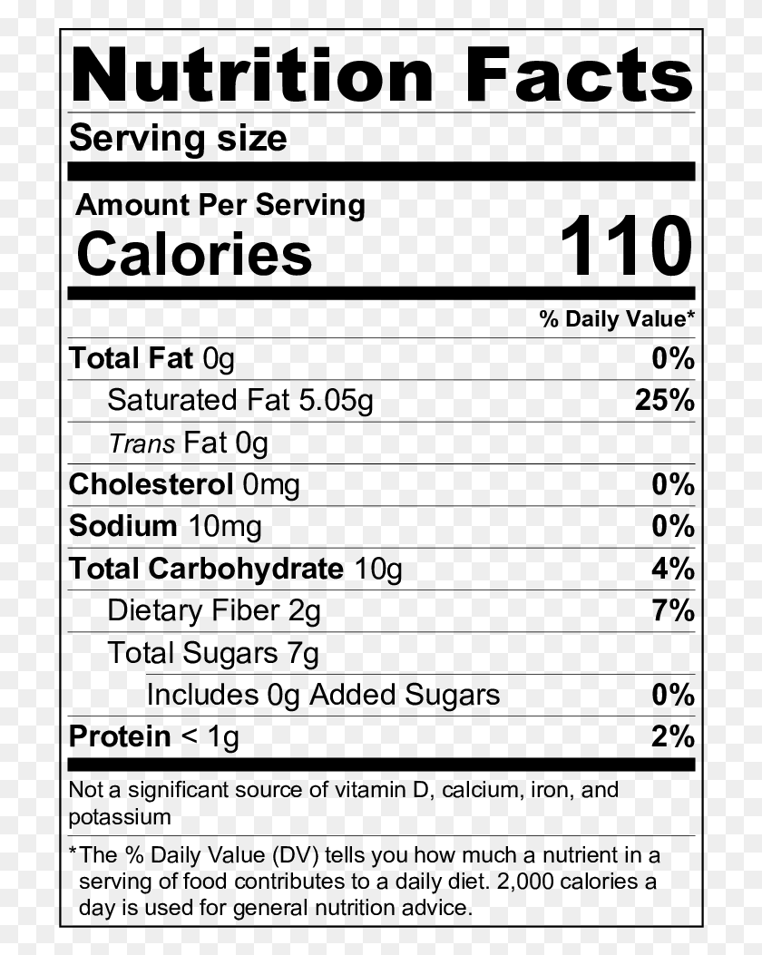 712x993 Blendismoothies Snacks Nutrition Facts Coco Barley Flour Nutrition Label, Gray, World Of Warcraft HD PNG Download