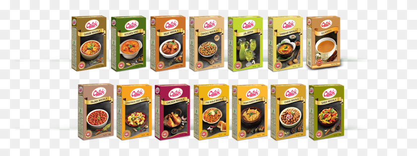 1400x459 Blends Catch Masala Products List, Book, Advertisement, Text HD PNG Download