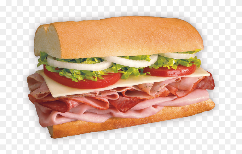 699x473 Blimpie Best Deli Sub, Burger, Food, Sandwich HD PNG Download
