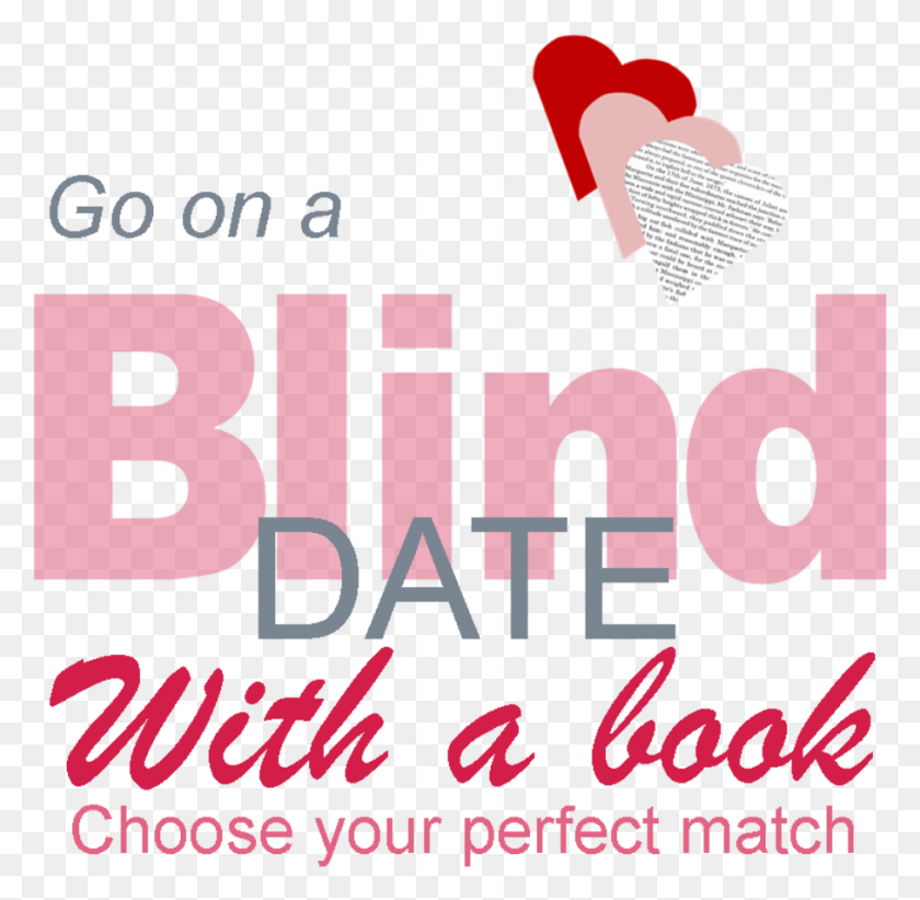 907x887 Blind Date With A Book Promo 1 Blind Date With A Book, Text, Label, Alphabet HD PNG Download
