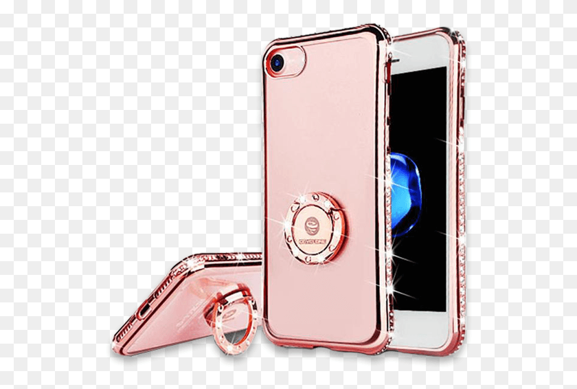 536x506 Bling Crystal Diamond Case Для Iphone Pink Iphone, Электроника, Телефон, Мобильный Телефон Hd Png Скачать