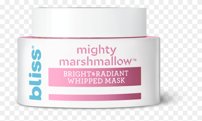 853x485 Descargar Png / Bliss Mighty Marshmallow Crema, Cosméticos, Botella, Texto Hd Png