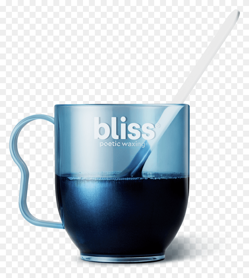 931x1046 Bliss Poetic Waxing Cup, Кофейная Чашка, Молоко, Напитки Hd Png Скачать