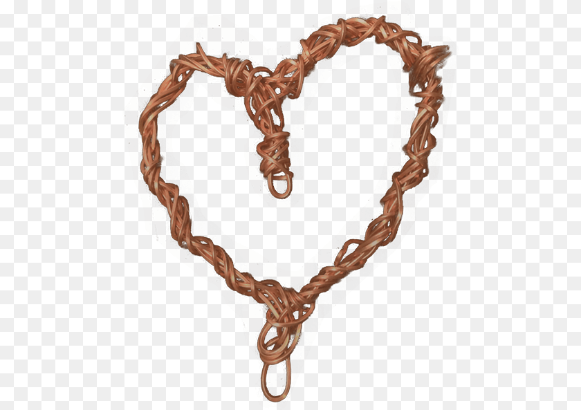 488x593 Blithe Ology Copper Heart Chain, Accessories, Jewelry Transparent PNG