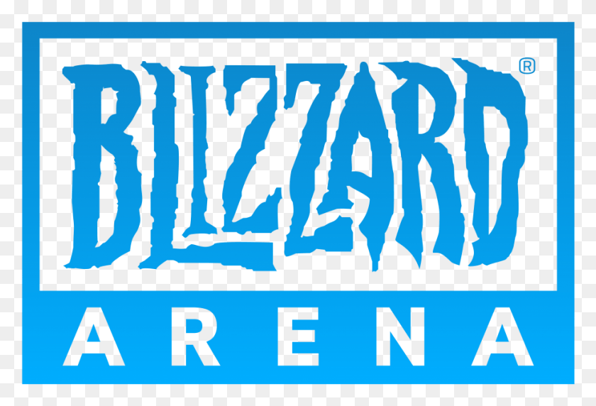 917x603 Descargar Png / Logotipo De Blizzard Arena, Texto, Cartel, Publicidad Hd Png