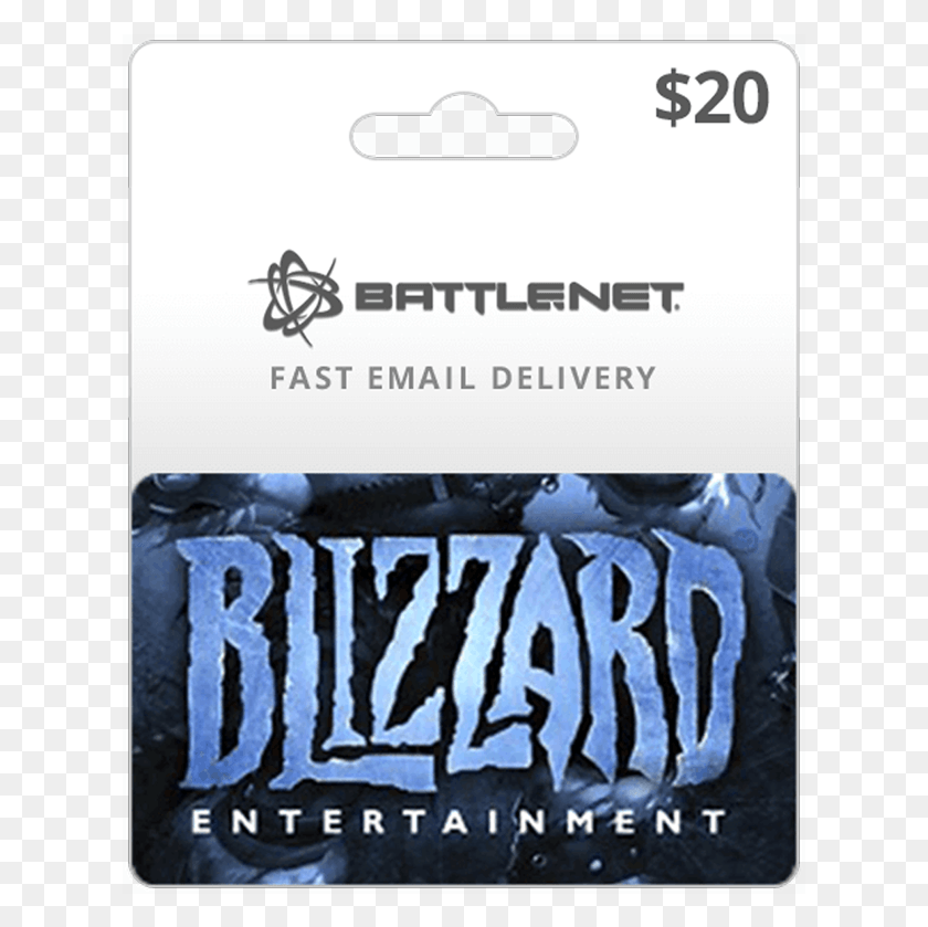 619x779 Подарочная Карта Blizzard Blizzard Entertainment, Текст, Коврик, Бумага Hd Png Скачать