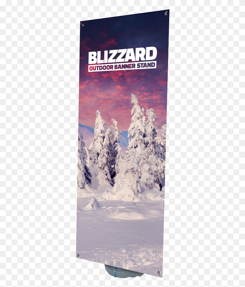 322x923 Blizzard Outdoor Banner Blizzard Banner, Nature, Outdoors, Poster HD PNG Download