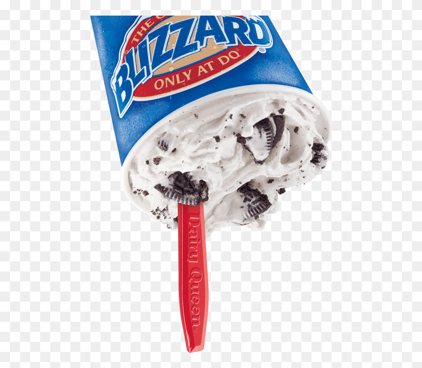 483x672 Blizzard Transparent Ice Cream Picture Png, Десерт, Еда, Сливки Hd Png Скачать