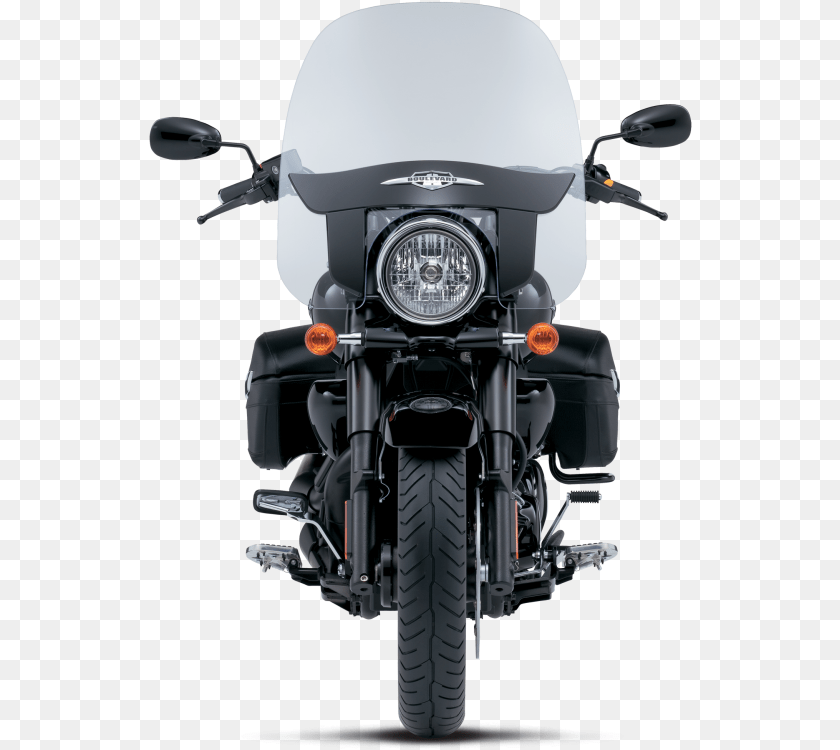 544x750 Blk L3 Front Suzuki Intruder, Motorcycle, Transportation, Vehicle, Machine Sticker PNG