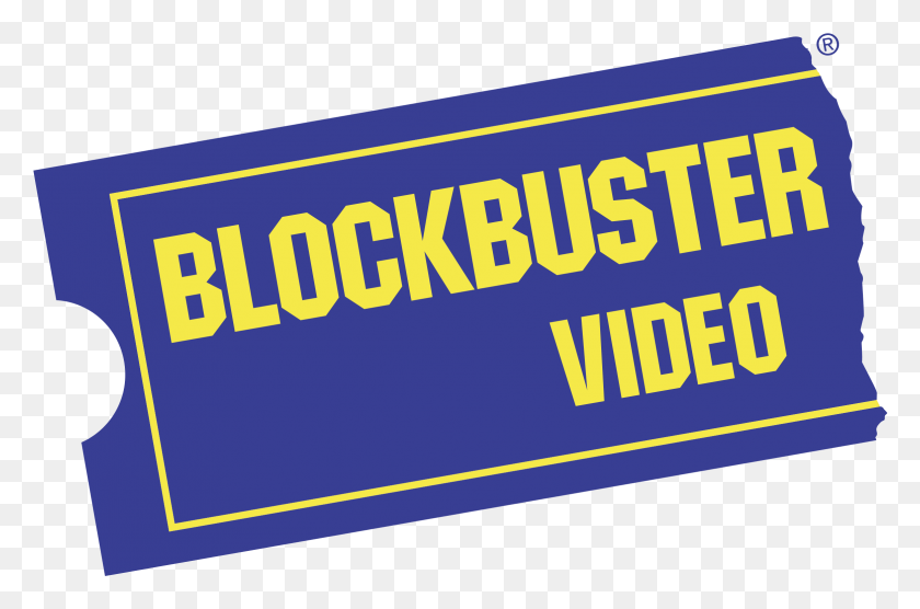 2331x1485 Blockbuster Video Logo Transparent Parallel, Text, Label, Paper HD PNG Download