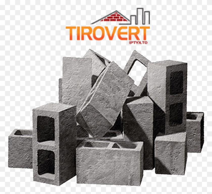 863x784 Blocks Cement Block Bricks, Brick, Rubble, Mineral HD PNG Download