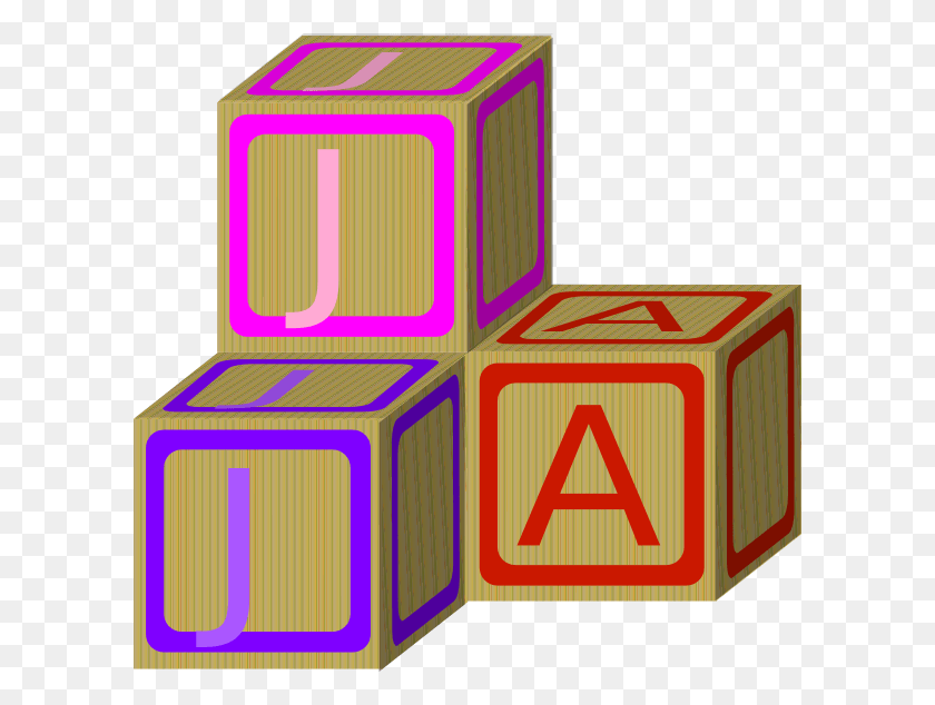600x574 Blocks Clip Art, Rubix Cube, Furniture, Box HD PNG Download