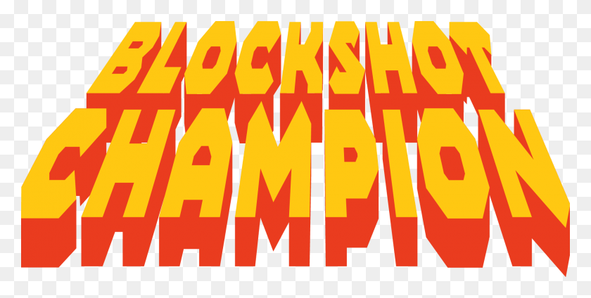 2000x935 Логотип Чемпиона Blockshot, Слово, Текст, Алфавит Hd Png Скачать
