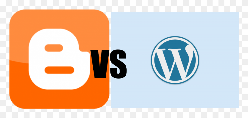 1170x512 Blogger Vs Wordpress Wordpress, Logo, Symbol, Trademark HD PNG Download