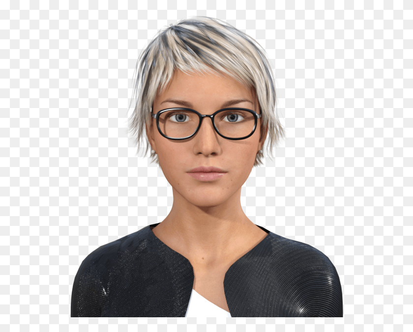 558x616 Blond, Glasses, Accessories, Accessory HD PNG Download