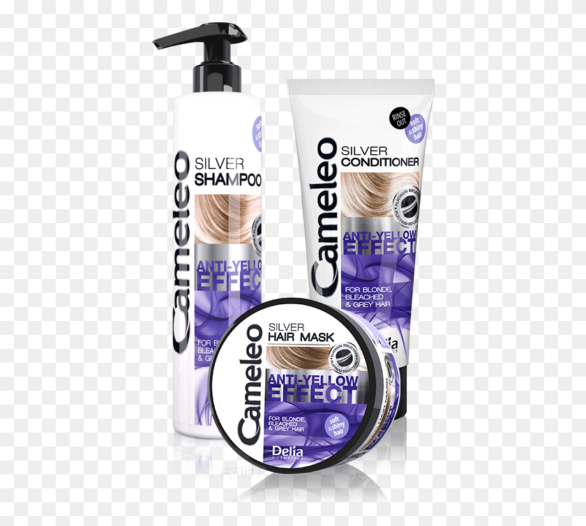 408x694 Blond Hair Cameleo Silver Shampoo Review, Tin, Bottle, Cosmetics HD PNG Download
