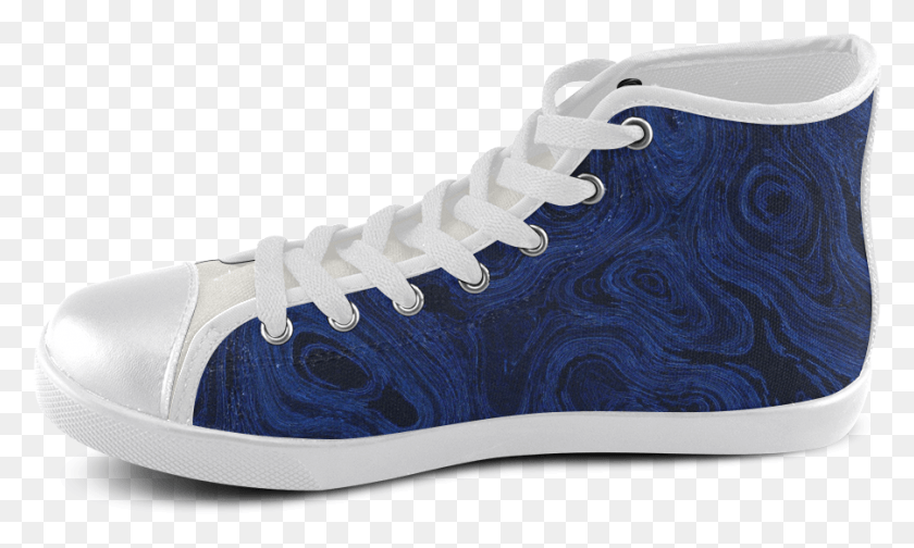901x514 Blood Blue Fire Stone 1 Women39S High Top Canvas Shoes G Eazy Custom Shoes, Ropa, Vestimenta, Zapato Hd Png